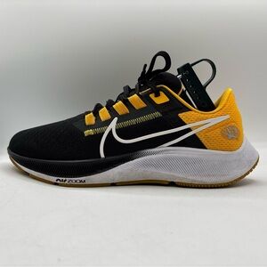 Nike Air Zoom Pegasus 39 Men 7.5 DJ0814-001 Black Gold MizzouTigers Running Shoe